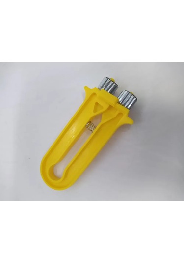 Folinda Arı Kovanı Çerçeve Tel Gerginleştirici - Plastik Ve Metal Yapı, Sarma Ve Sıkma Aracı, Sarı Renkli Arıcılık Gereci