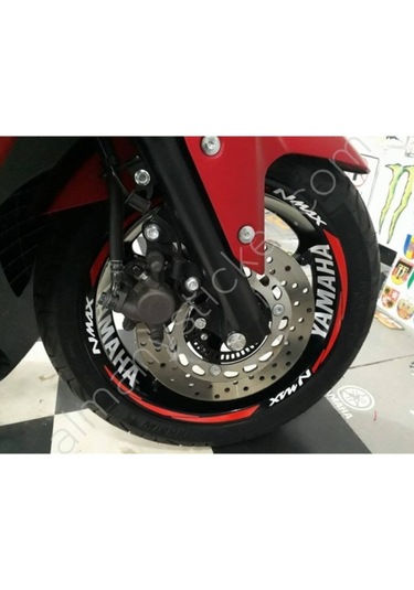 Yeni Özel Motosiklet Jant Şeridi Yamaha Nmax Sağ-sol/ön-arka