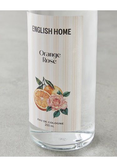 English Home English Home Orange Rose Kolonya 200 Ml Şeffaf
