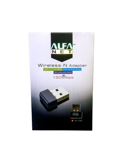 Alfanet W102 Usb 150Mbps Mini Wireless Adapter