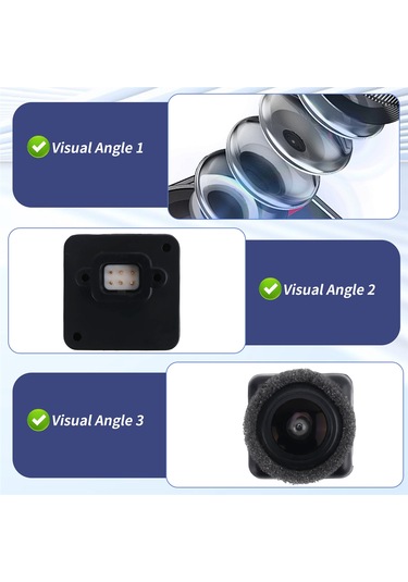 Xiaaokeji Nissan Rogue İçin Ayna Yan Monteli Kamera Geri Vites Park Kamerası