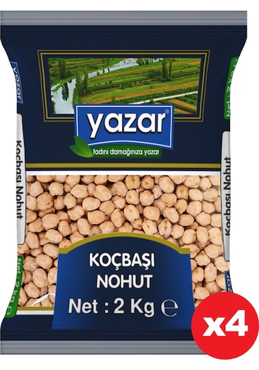 Yazar Koçbaşı Nohut 4 x 2 KG