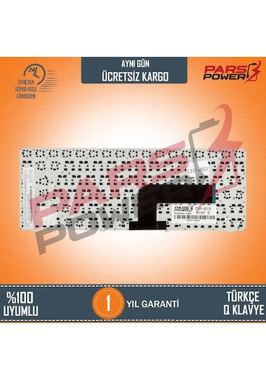 Medion B14Y Notebook Klavye (Gümüş Tr) Gümüş Çerçeveli
