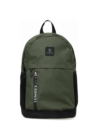 Lumberjack Olıver Sıyah Unisex Sırt Çantası Okul Çantası Laptop Bölmeli Haki - Haki
