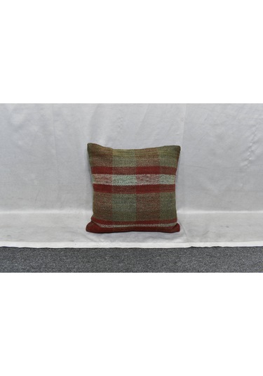 Zehra Abla Halı Yeni El Dokuma Dekoratif Kilim Kırlent Yastık Kılıfı 6062