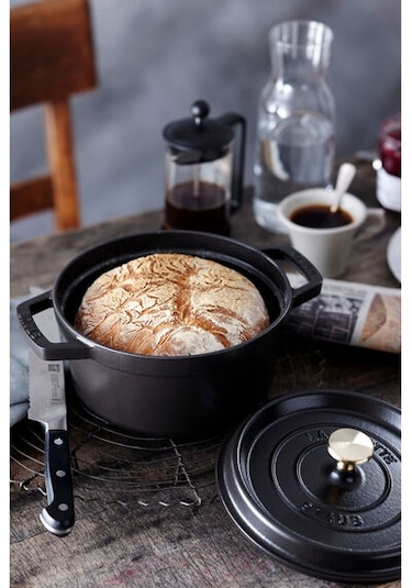 STAUB La Cocotte Derin Döküm Tencere 24 Cm Siyah