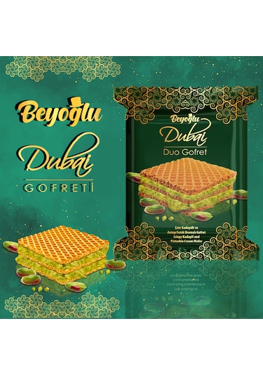 Beyoğlu Dubai Duo Gofret 6 x 36 G