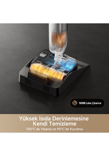 MOVA X4 Mix 20.000 PA Emiş Gücü Islak Kuru Süpürge