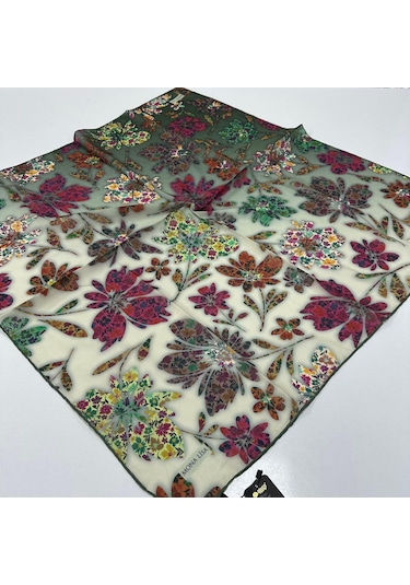 Mona Lisa Soft Pamuklu Eşarp Ldfr4603-44520 Çok Renkli