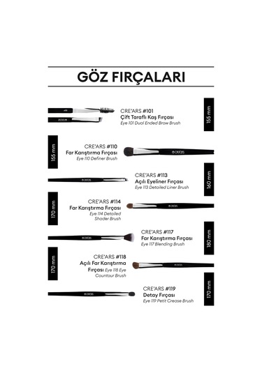 Cre'ars Angled Foundation Brush 109