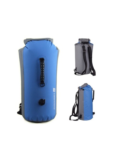 Artfulabode Yeşil Tote Şişme Sırt Çantası 35l - Su Geçirmez Drifting Çantası, Rafting Ve Kuru Kova İçin Yeşil