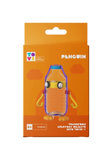 Toyi Penguen - Mini Stem Seti Ve Yaratıcı Yapı Oyuncakları