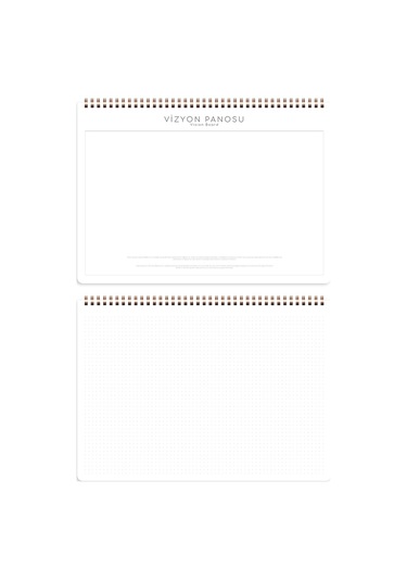 2026 Masaüstü Planlayıcı Takvim 24x34 Cm - Siyah