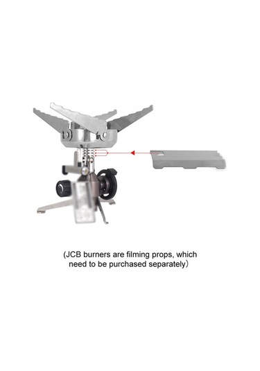 Dancemonkey Paslanmaz Çelik Açık Hava Taşınabilir Kamp Ocağı Isı Yalıtım Levhası Isı Kalkanı Dağcılık Kamp Ocakları Jcb Brülörleri İçin Aksesuarlar Kamp Sobası Gümüş