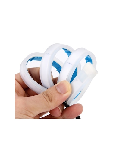 Rgb Kumandalı Far Kaşı Üstü Kayar Led Audi Stil 60Cm 7  Renk