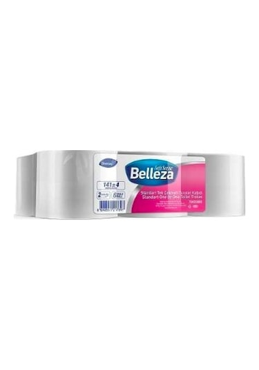 Belleza Standart Tek Çekmeli Tuvalet Kağıdı 6 Rulo 141 M 4 KG