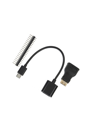 Gajeena Raspberry Pi Zero İçin 3'ü 1 Arayüz Genişletme Seti - Hdmı, Usb Ve Gpıo Pinleriyle Abs Malzeme Adaptör Paketi