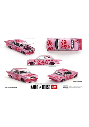 Mini Gt 1/64 Kaidohouse Datsun 510 Pro Street Buta V1 161