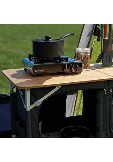 Outwell Padres Double Kitchen Table Portatif Kamp Mutfağı Çok Renkli
