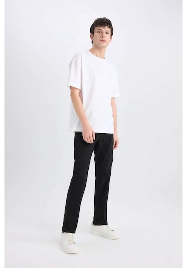Defacto Sergio Regular Fit Solmayan Renk Siyah Erkek Jean Pantolon E6111ax/nm40 Siyah Defacto Sergio Regular Fit Solmayan Renk Siyah Erkek Jean Pantolon E6111ax/nm40 Siyah