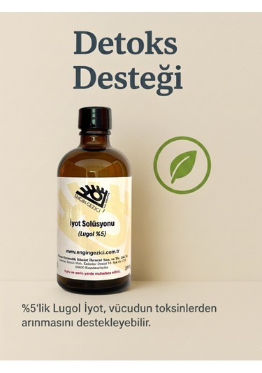 Engin Gezici %5 Lugol İyot Çözeltisi 100 ML
