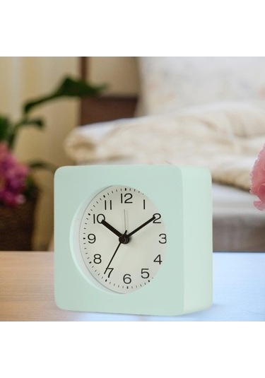 Trendooze Suntek Sessiz Saati, Saat, Mavi Masa İçin Çocuklar Çalar Basit Açık Rl