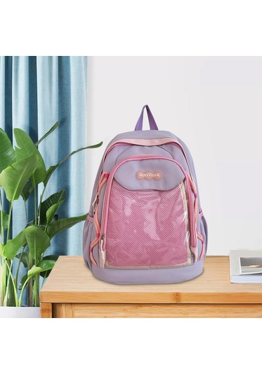 Suntek Moda Sırt Çantası Gündelik Sevimli Genç Kızlar Için Menekşe