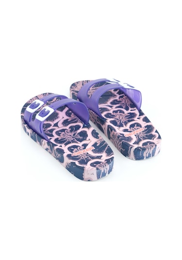Gezer Kadın Yazlık İki Toka Ayarlanabilir Rahat Taban Havuz Plaj Günlük Terlik Gt6yze.15612.01.7r2.l3 Mor