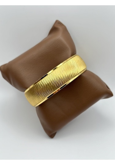 Arnes Jewelry Çelik Altın Kaplama Bilezik Ar293nes Gold