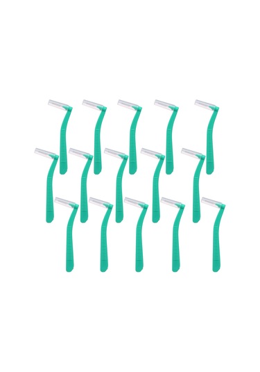 Samdoo Silikonlu İç Diş Fırçası Seti - 15 Adet Spiral Tasarım - Gıdaları Temizle, Diş Eti Enflamasyonunu Önle