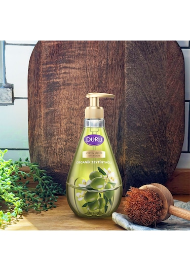Duru Organik Zeytinyağlı Zeytin Çiçeği Sıvı Sabun 2 x 1500 ML + 500 ML