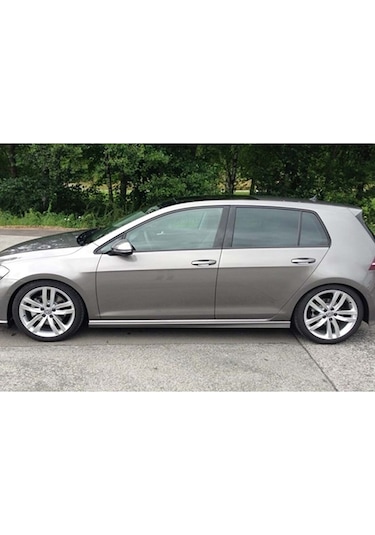 Vw Golf 7 R Marşpiyel Seti Mat Siyah 2012 2013 2014 2015 2016 2017