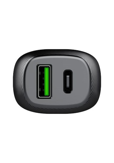 Concord C-774 36 W PD+QC 3.0 USB-A USB-C Araç Şarj Başlığı