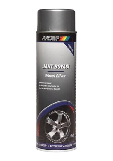 Motip Üniversal Akrilik Jant Boyası Gümüş 500 ML.