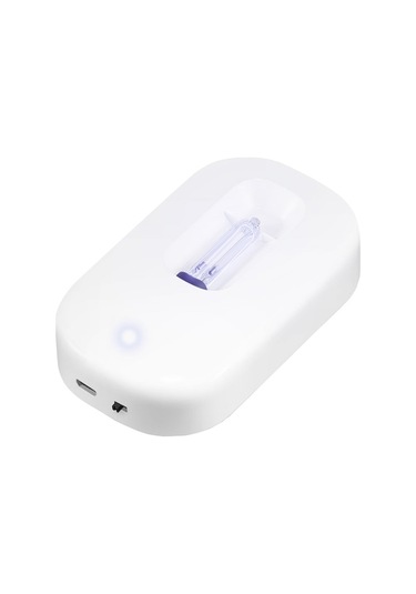 Beyaz Usb Şarjlı Akıllı Tuvalet Sterilizasyon Aleti - 99.9% İçin Uvc Işığı, Ipx4 Su Geçirmez, 3600mah Pil, Kolay Kurulum Beyaz Beyaz