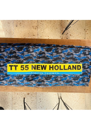 New Holland Tt55 Yeni Model İntercol Kabinsiz Branda Metin Teksti