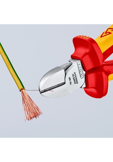 Knıpex Vde 1000 Volt Elektrikçi Yan Keski 140 Mm 7006140