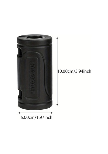 Xuweiwei Black-4pc 4 Parça Silikon Motor Koruyucu Universal Motosiklet Harley Yamaha