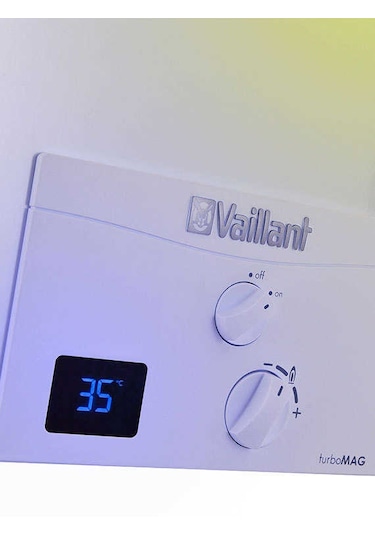 Vaillant (Baca Dahil) TurboMag 12 L Doğalgazlı Hermetik Şofben
