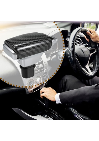 Ranyeek Renault İçin Parlak Siyah Otomatik Vites Çubuğu, Kısa Tipi, Pu+plastik Malzeme, Vites Düğmesi Siyah