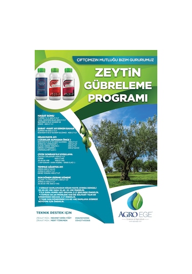 Agroege Bosteer %8 Lik Cupper Sıvı Bakır ( 5 L ) 5 Litre