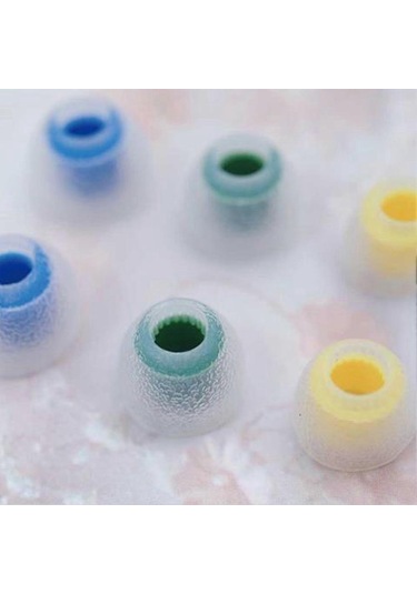 3 Çift Kulak Tıkacı, Kulaklık Silikon Ses Geçirmez Kulak Tıkacı Aksesuarları S