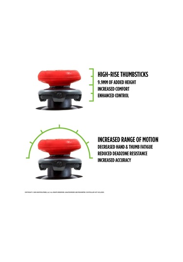Inferno Ps4/ps5 Fpsfreek Performans Analog Koruyucu Ve Yükseltici Kırmızı