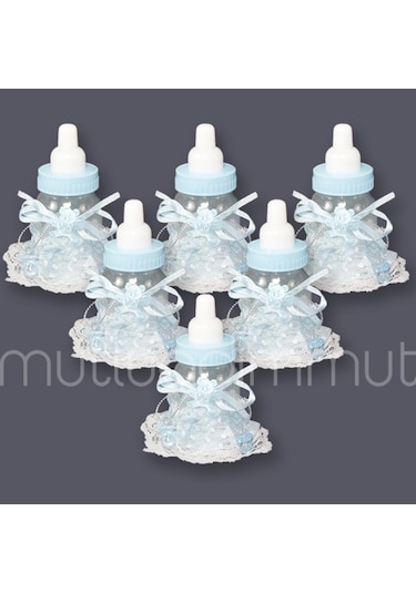 Mutluadim 12 Adet Emzikli Ayıcıklı Fırfırlı Biberon