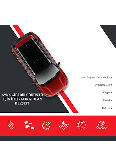 Hippo Quick 9h Nano Boya Kaporta Koruma Seramik Kaplama 50 ML