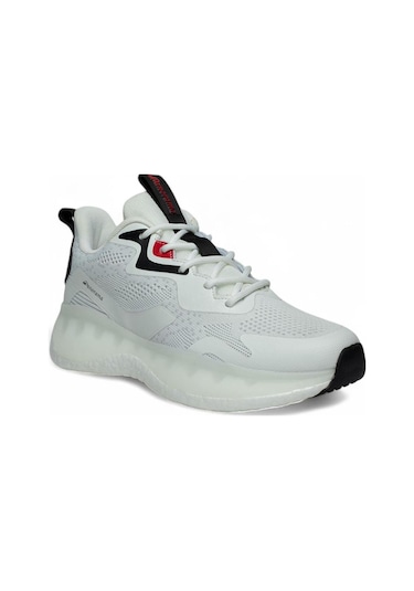 Celira Pnr Beyaz Siyah Triko Erkek Sneaker Spor Ayakkabı Siyah