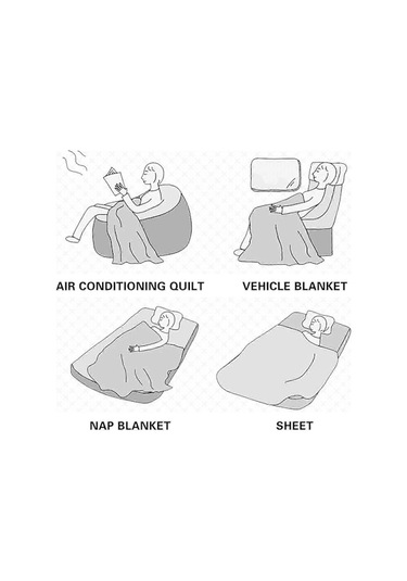 Yetişkin Pamuklu Havlu Battaniye Tüm Pamuklu Gazlı Bez Battaniye Öğle Yemeği Molası Havlu Battaniye Diğer