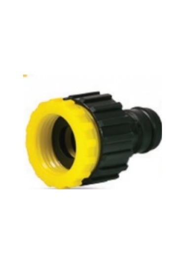 Kupa Musluk Adaptörü 1/2-3/4 Beyaz - Krom