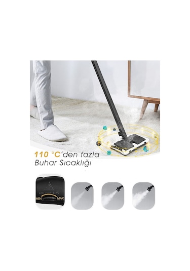 Cb-107c Uyumlu Buharlı Temizlik Makinası Yedek Halı Başlığı