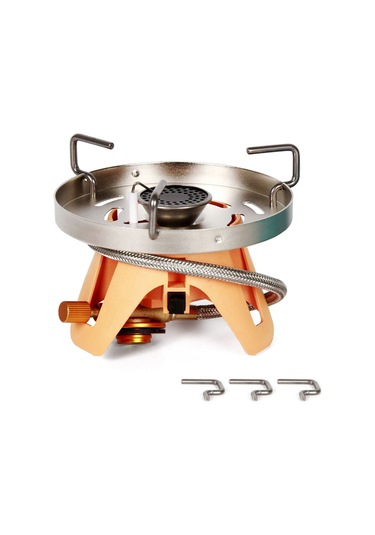 Dianziye 1200w Taşınabilir Kamp Fırını - Alüminyum Ve Paslanmaz Çelik, Ayarlanabilir Isı Kontrolü, Ayrılabilir Tencere Braketleri İle Dış Mekanlar İçin Çok Renkli